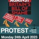 Time for Truth Campaign Families Protest 24th April 2023
